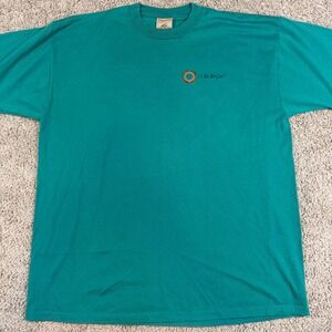 Colorado Graphic T-Shirt Mens XL Teal Green Good Vintage Southwestern Tribal